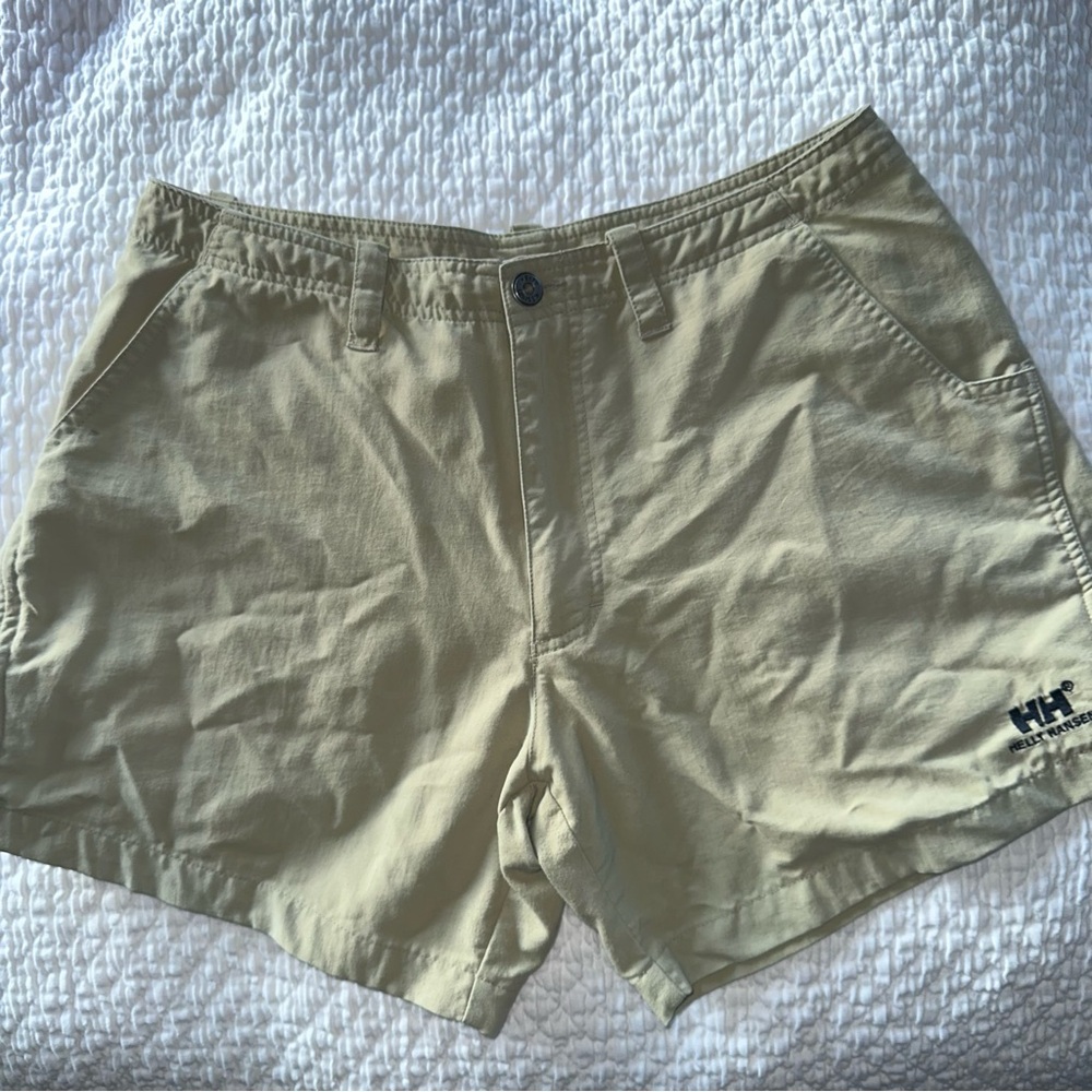 Helly Hansen Light Olive Green Athletic Shorts